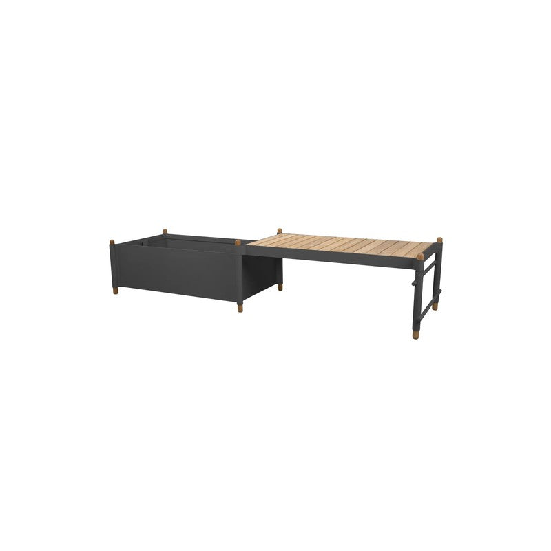 Sticks Bench with Planter