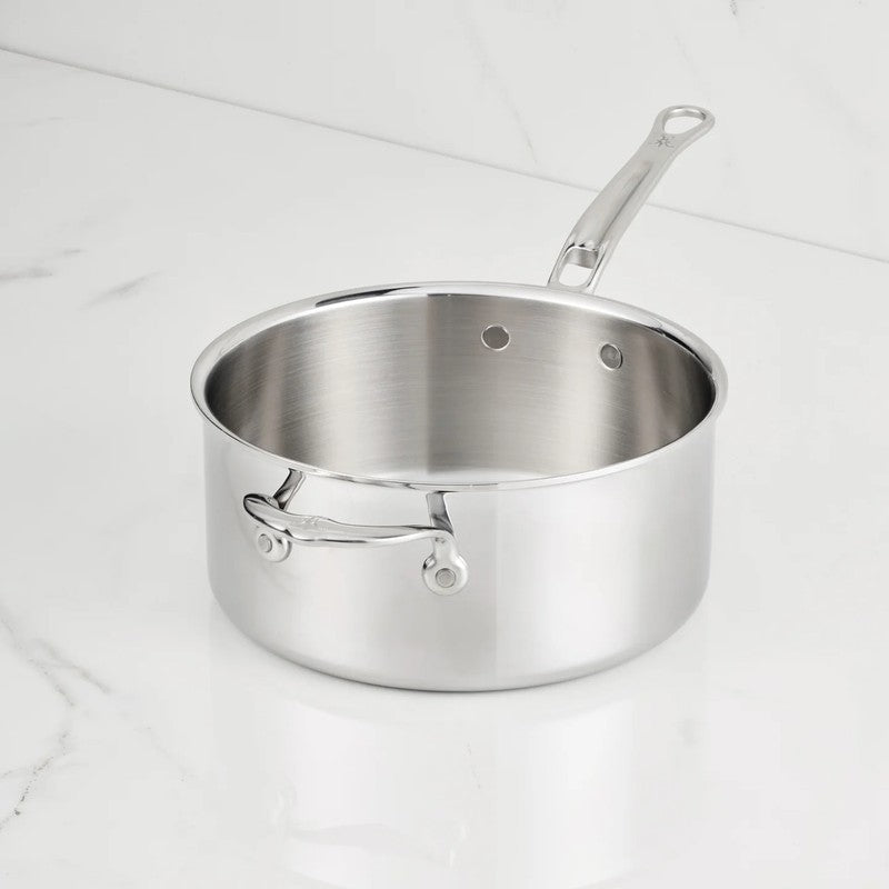 Hestan ProBond Luxe Stainless Steel Saucepan with Lid