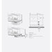 Gaggenau 400 Series AL400122 Stainless Steel Table Ventilation 120cm
