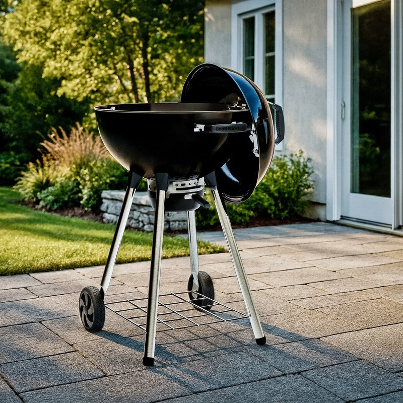 Broil King Gem Kettle Charcoal Grill 47cm with Grid Lifter, Wire Grid & Charcoal Holders