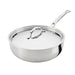 Hestan ProBond Luxe Stainless Steel Essential Pan with Lid, Mirror-Polished