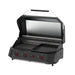 Cozze G-800 Combo Stainless Steel Gas Plancha Grill with Warming Rack