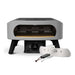 Cozze Classic Gas Pizza Oven 13" Powder-Coated Zinc-Plated Steel, Grey and Black