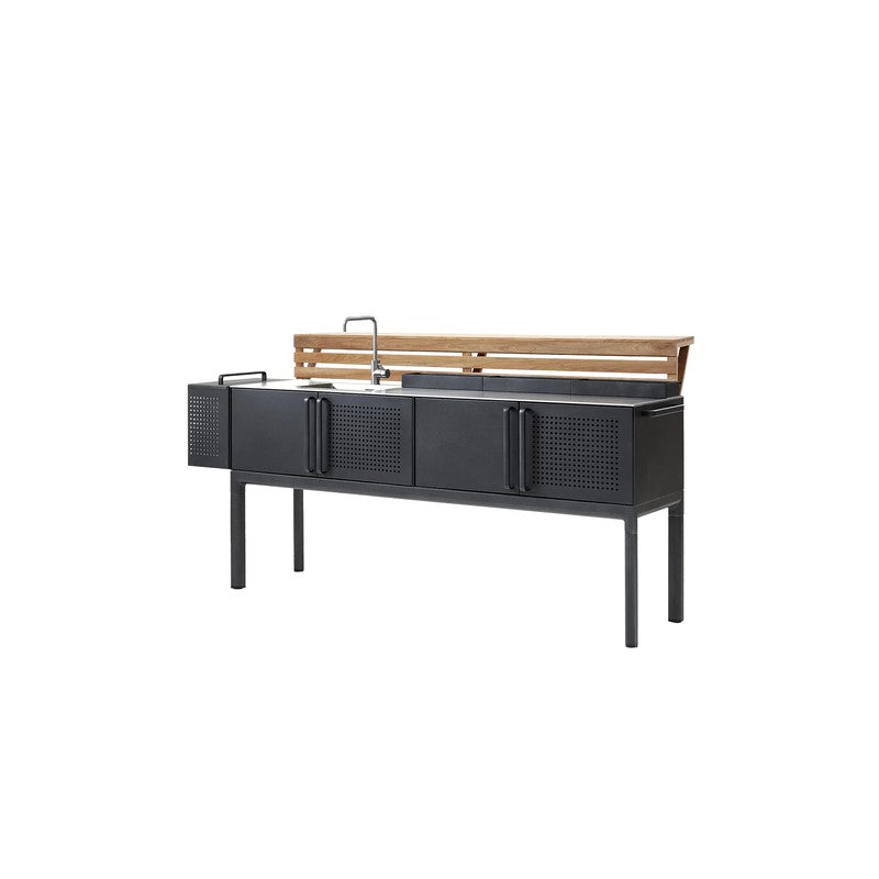 Cane-line Drop Kitchen Module with 3 Shelves