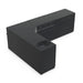 Cozze Elements Modular Outdoor Kitchen L-Shape with Grill, Storage & Sink, Matte-Black