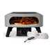 Cozze Classic Gas Pizza Oven 13" Powder-Coated Zinc-Plated Steel, Grey and Black