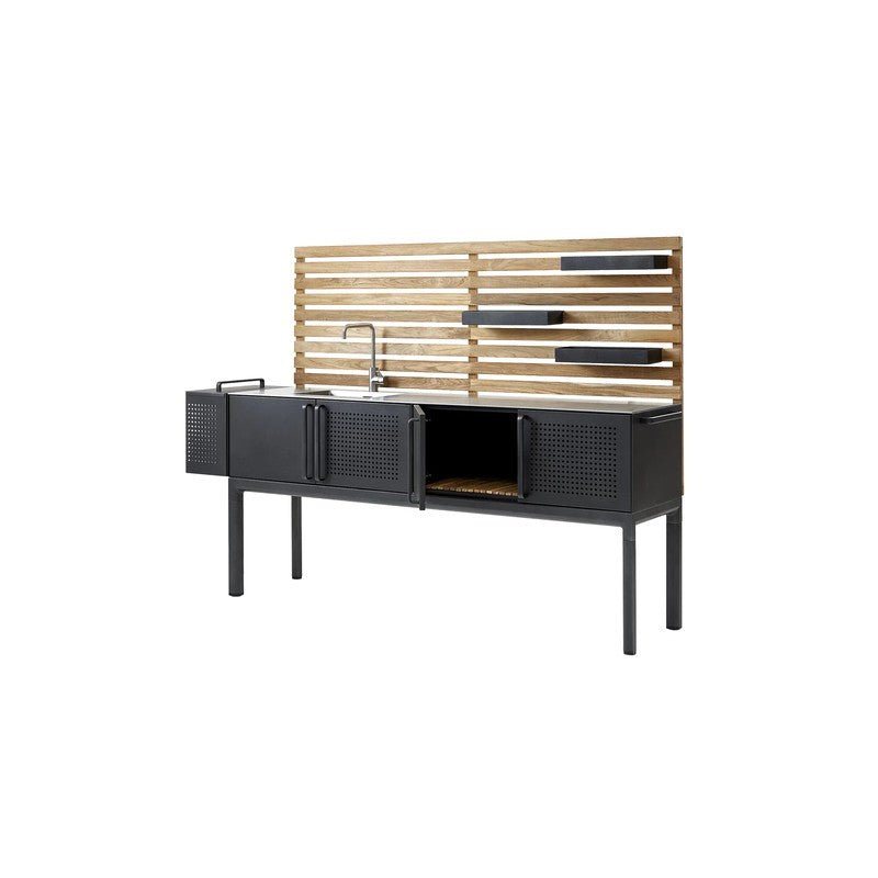 Cane-line Drop Kitchen Module with 3 Shelves