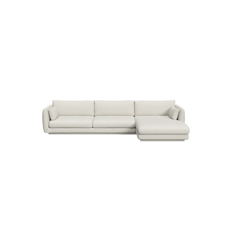 Cane-line Bloom 3-Seater Sofa with Chaise Longue, Left & Plinth