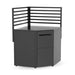 Cozze Elements High-Pressure Laminate Outdoor Kitchen Corner Module 90 × 90cm
