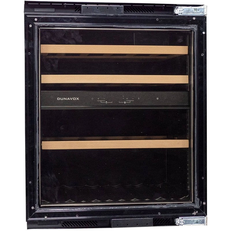 Dunavox NOBLE-32.TO Dual Zone 33 Bottle Fully Integrated Wine Cooler