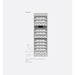 Gaggenau Vario Expressive Series RVW467170 61cm Fully Integrated Wine Storage, Dark Brushed Stainless Steel