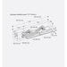 Gaggenau 400 Series AC482181 Stainless Steel Ceiling Extraction 80cm
