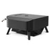 Cozze Rotate Gas Pizza Oven 17" with Pizza Door, Black