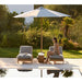 Cane-line Vista Sunbed