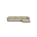 Cane-line Bloom 3-Seater Sofa with Chaise Longue, Left & Plinth