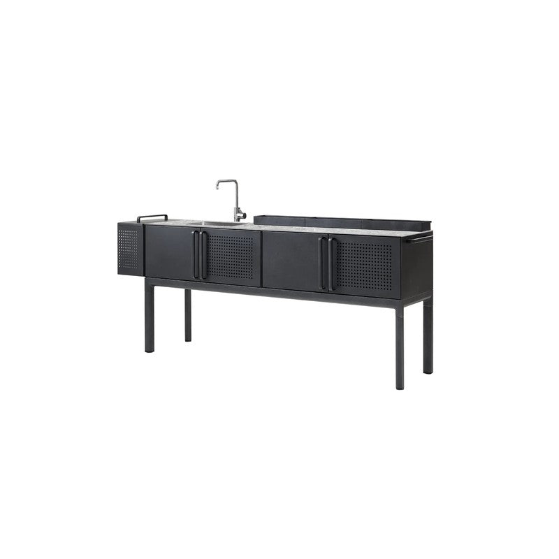 Cane-line Drop Kitchen Module with 3 Shelves