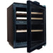 Dunavox NOBLE-32.TO Dual Zone 33 Bottle Fully Integrated Wine Cooler