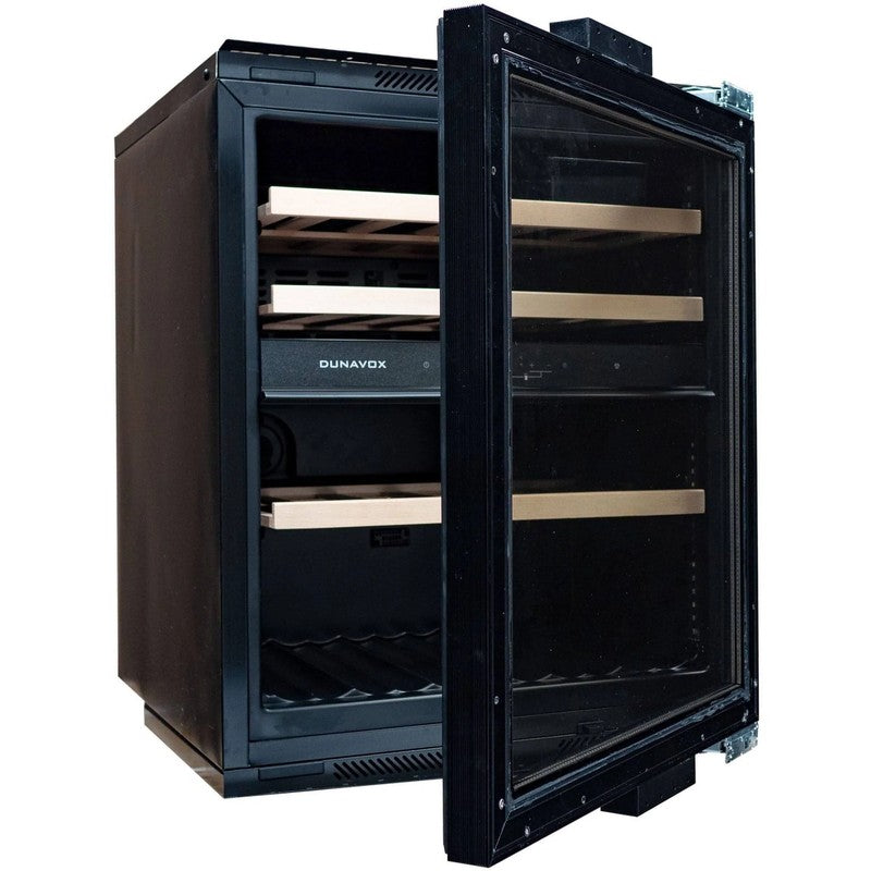 Dunavox NOBLE-32.TO Dual Zone 33 Bottle Fully Integrated Wine Cooler
