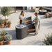Q-boo OVO GL Dekton Outdoor Kitchen with Sink & Cover