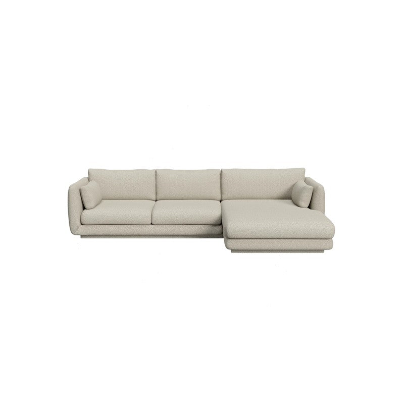 Cane-line Bloom 2-Seater Sofa with Chaise Longue, Left & Plinth
