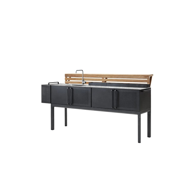 Cane-line Drop Kitchen Module with 3 Shelves