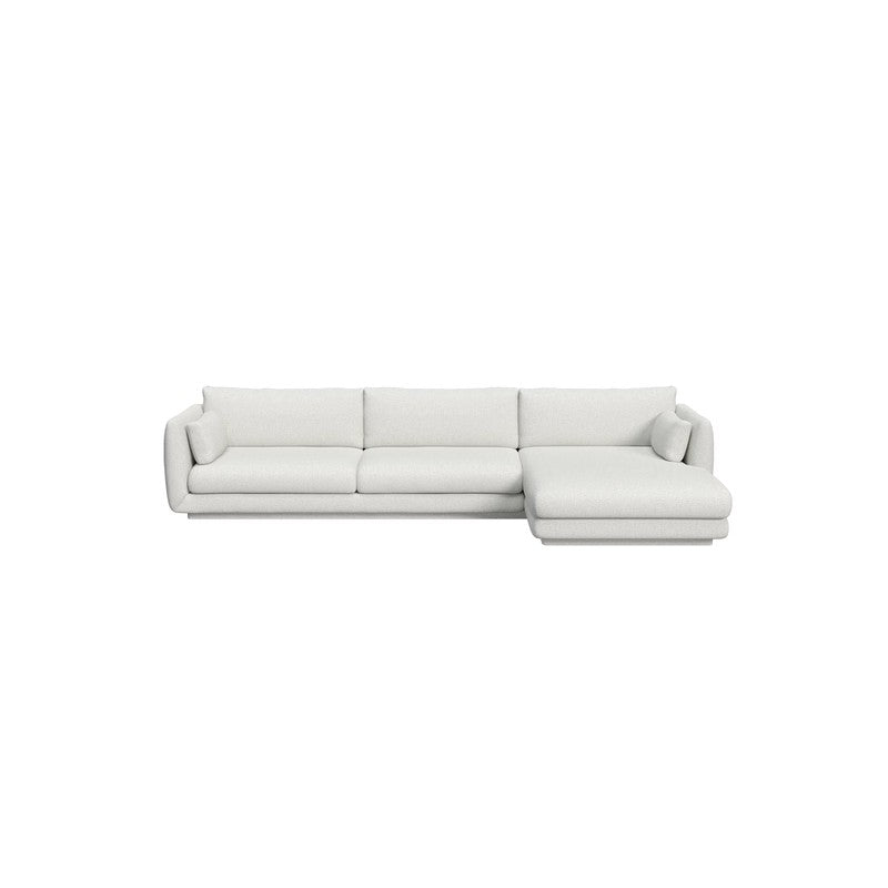 Cane-line Bloom 3-Seater Sofa with Chaise Longue, Left & Plinth