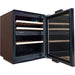 Dunavox NOBLE-32.TO Dual Zone 33 Bottle Fully Integrated Wine Cooler