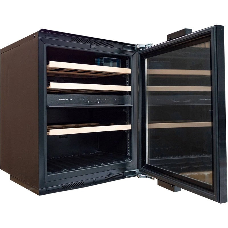 Dunavox NOBLE-32.TO Dual Zone 33 Bottle Fully Integrated Wine Cooler