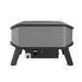 Cozze Premium Rotate Gas Pizza Oven 13", Grey & Black