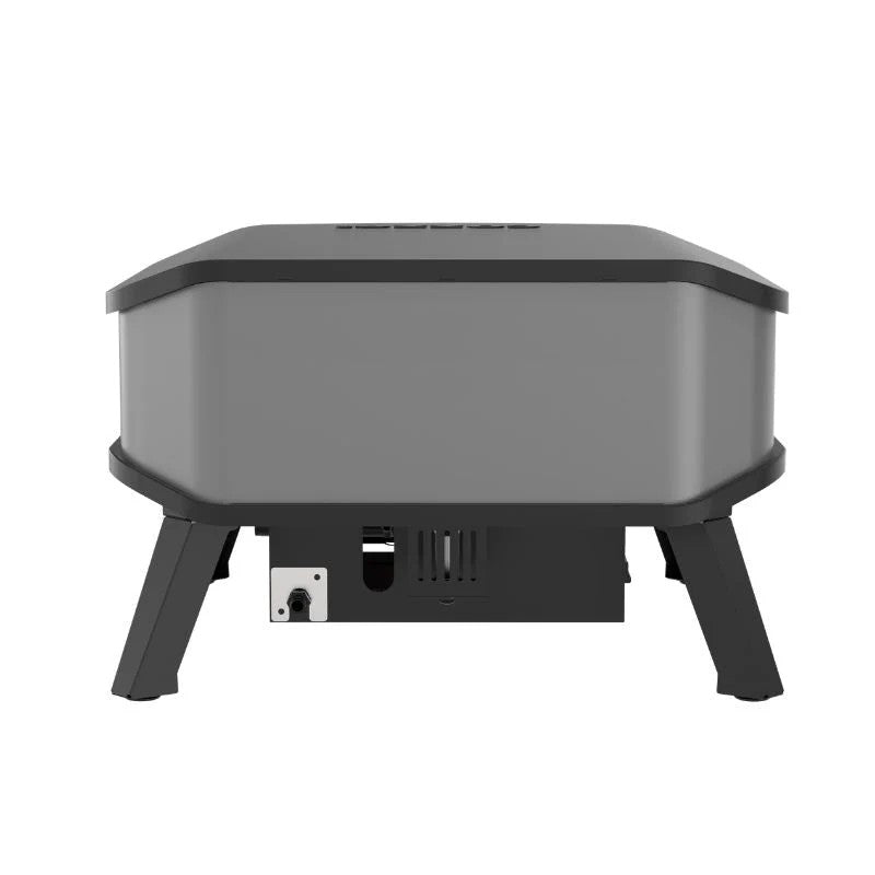 Cozze Premium Rotate Gas Pizza Oven 13", Grey & Black