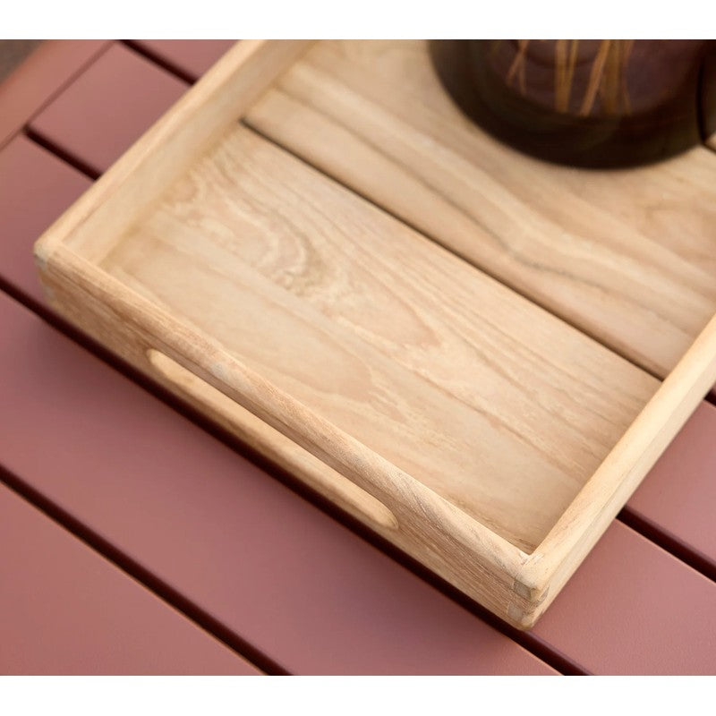 Cane-line Club Rectangular Tray, Teak or Aluminium