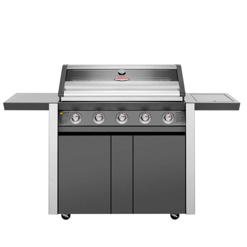 Beefeater 1600E 5 Burner Gas BBQ with Cabinet and Side Burner