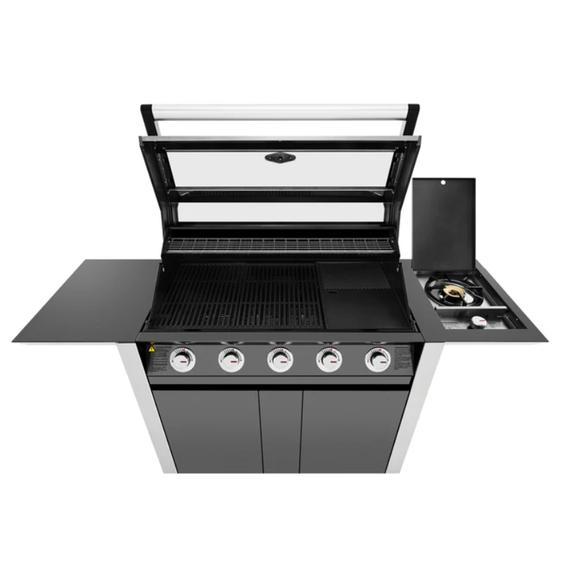 Beefeater 1600E 5 Burner Gas BBQ with Cabinet and Side Burner