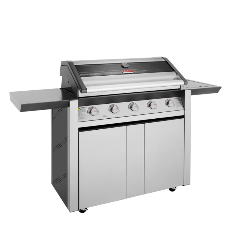 Beefeater 1600S Series 5 Burner BBQ & Side Burner Trolley in Stainless Steel