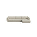 Cane-line Bloom 3-Seater Sofa with Chaise Longue, Left & Plinth