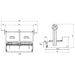 Somerset Grills Grande Argentinian Grill, Gunmetal