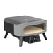 Cozze Classic Gas Pizza Oven 13" Powder-Coated Zinc-Plated Steel, Grey and Black
