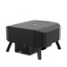 Cozze Classic Gas Pizza Oven 13" Powder-Coated Zinc-Plated Steel, Grey and Black