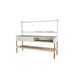 Sticks Kitchen with Teak Shelf