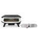 Cozze Rotate Gas Pizza Oven 17", Cordierite, White & Black