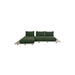 Cane-line Sticks Platform Sofa with Chaise Lounge