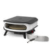 Cozze Rotate Gas Pizza Oven 17", Cordierite, White & Black