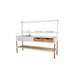 Sticks Kitchen with Teak Shelf