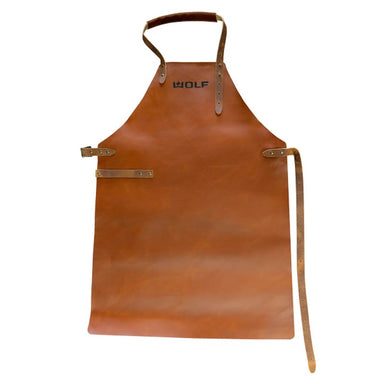 Wolf BBQ Leather Apron