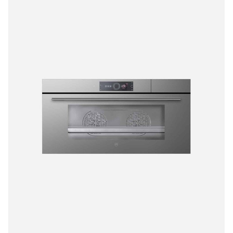 V-Zug V6000 CombiSteamer 45L Grand 60cm Steam Oven, Platinum Mirror Glass