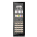 CELLA WBV93D-BLACK Beverage Centre 53 Bottle / 126 Cans, Black