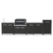 Cozze Modular Outdoor Kitchen Stainless Steel with Gas Grill, Storage & Sink