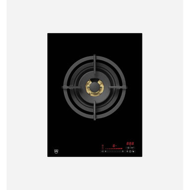 V-Zug GAS411GSAZ Cast Iron Gas Hob 40cm, BlackDesign