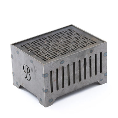 Blok Baby Q Stainless Steel Charcoal Grill 200mm with Grate & Plancha