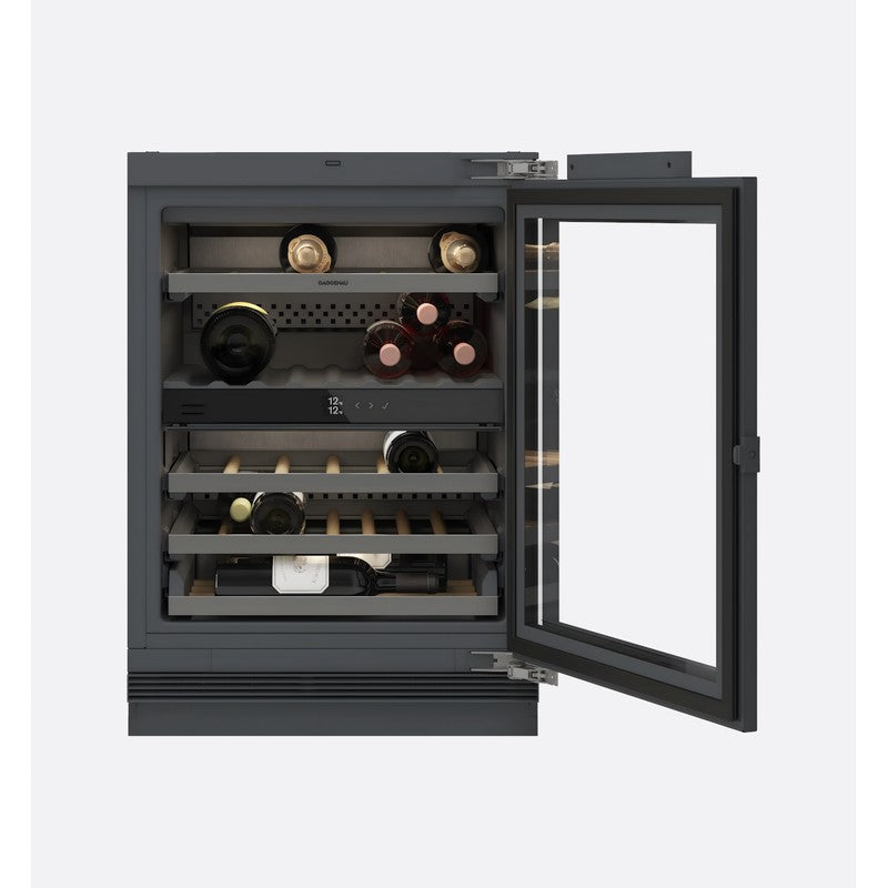 Gaggenau 200 Series RW204070 Oak & Aluminium Wine Storage 60cm